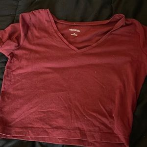 wild fable crop v neck